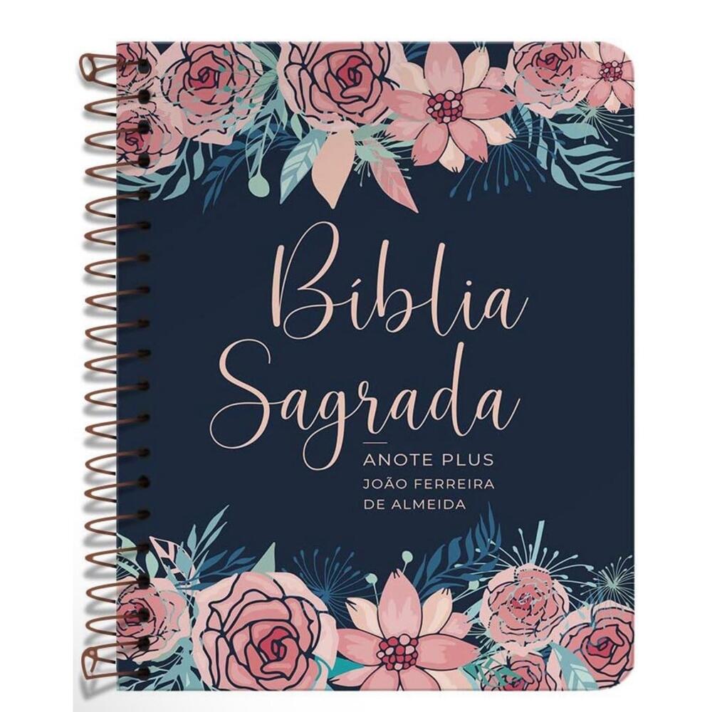 Biblia Anote NVI - Flor Artistica Anote suas emocoes (Em Portugues do Brasil)